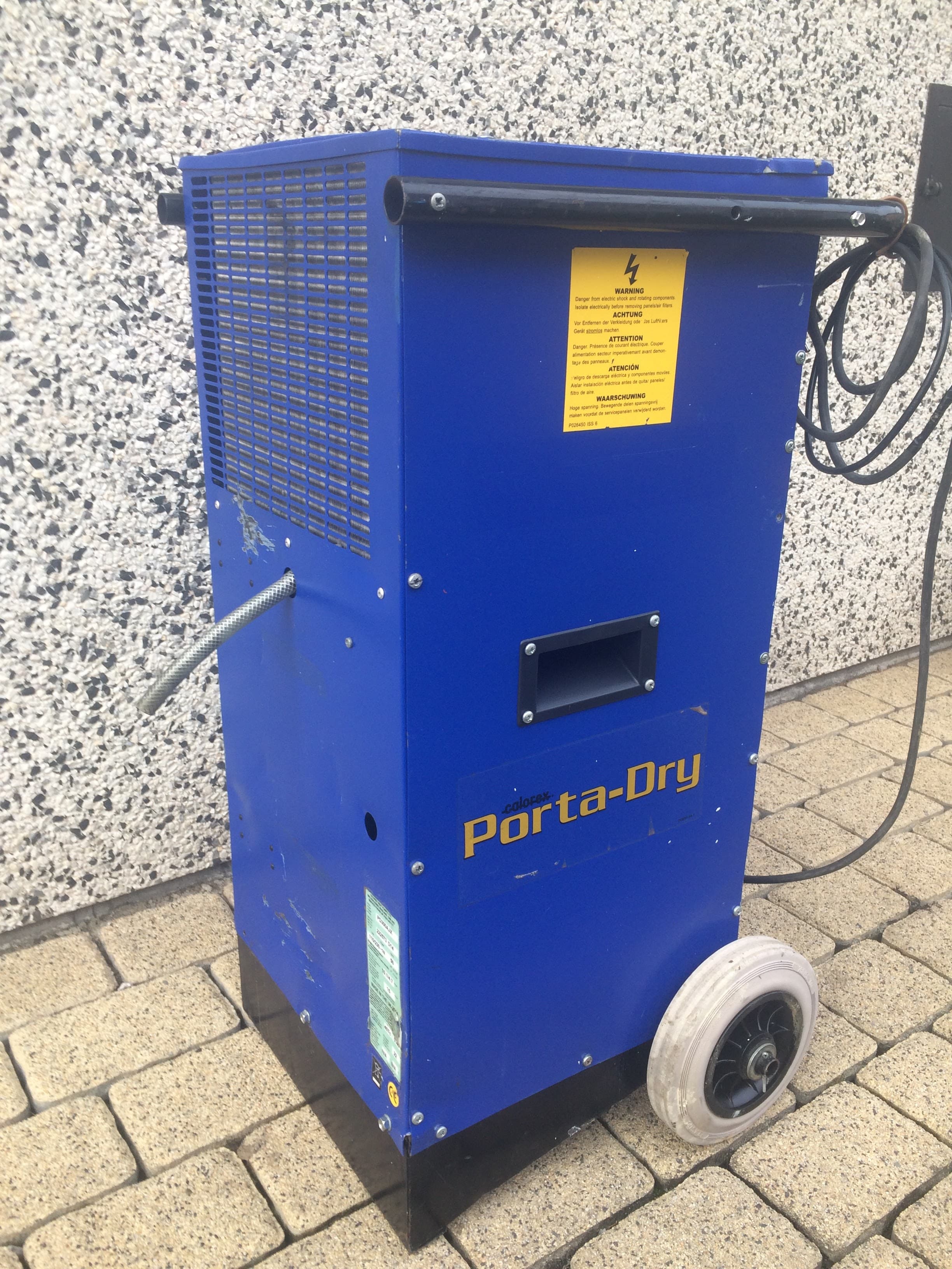 Profesjonalny osuszacz Porta-Dry do wynajęcia